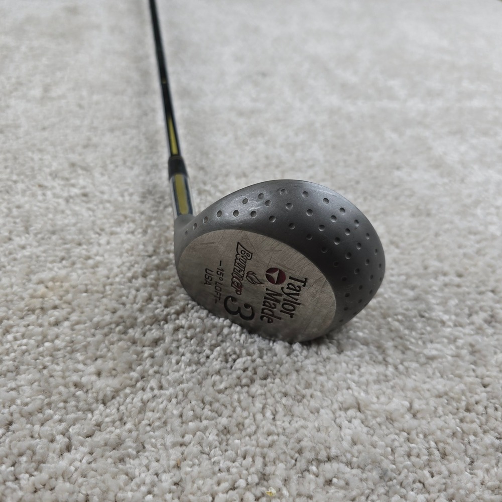 TaylorMade Burner 3 Wood Tour Preferred 15 Degree Steel Shaft RH Lamkin Grip